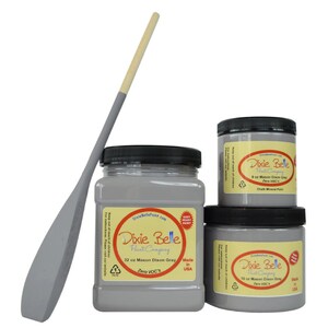 Mason Dixon Dixie Belle  Gray Chalk Mineral Paint. Grey Chalk Paint Furniture Decor, Wood, Metal, Glass, Ceramic, Fabric, or Cabinet Paint.