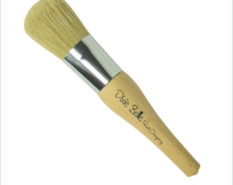 The Belle Brush Synthetic Oval Brush - Dixie Belle Paint DBP Synthetic Brushes. Easy Clean Paint Brushes