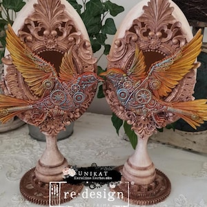 Gears of Flight Bird Mould ReDesign by Prima Decor Mould Chocolate Mould Resin Mould Furniture Flip  Mould Q2 2025