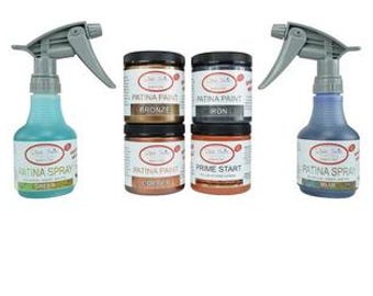 Patina Paint or Spray Dixie Belle Mineral Paint Steel Copper Bronze and Iron Furniture Decor SOLD INDIVIDUALLY
