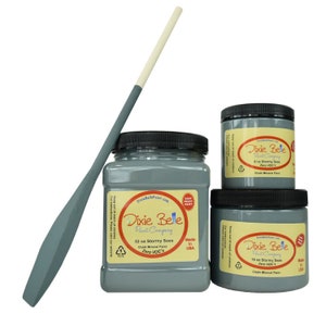 Stormy Seas Dixie Belle  Mineral Paint. Grey Green Paint Furniture Decor, Wood, Metal, Glass, Ceramic, Fabric, or Cabinet Paint.
