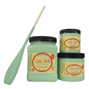 Mint Julep Dixie Belle  Mineral Paint. Green Chalk Paint Furniture Decor, Wood, Metal, Glass, Ceramic, Fabric, or Cabinet Paint.