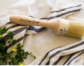 The Best Dang Brush - Dixie Belle Paint DBP Synthetic and Natural fiber Brushe. Easy Clean Paint Brushes