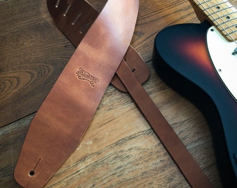 Horween Leather Guitar Strap - Model 970