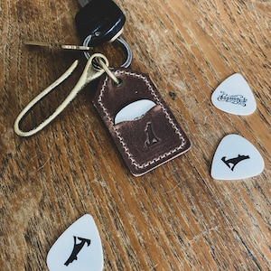 Guitar Pick Keychain