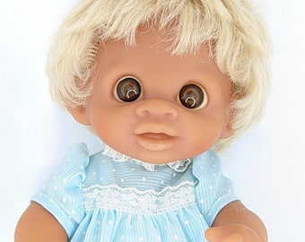 vintage DAM poupée bébé troll vintage 1974 Norfin bébé fille anatomiquement correcte
