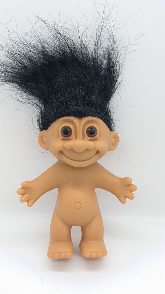 Troll doll Russ Black Hair