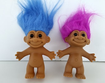Troll doll lot Russ