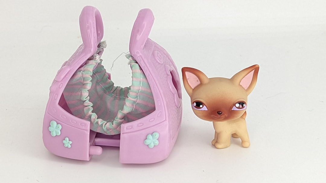 Littlest Pet Shop #1060 Chihuahua Hasbro Original - Figurine Occasion | LPS Chien Collection