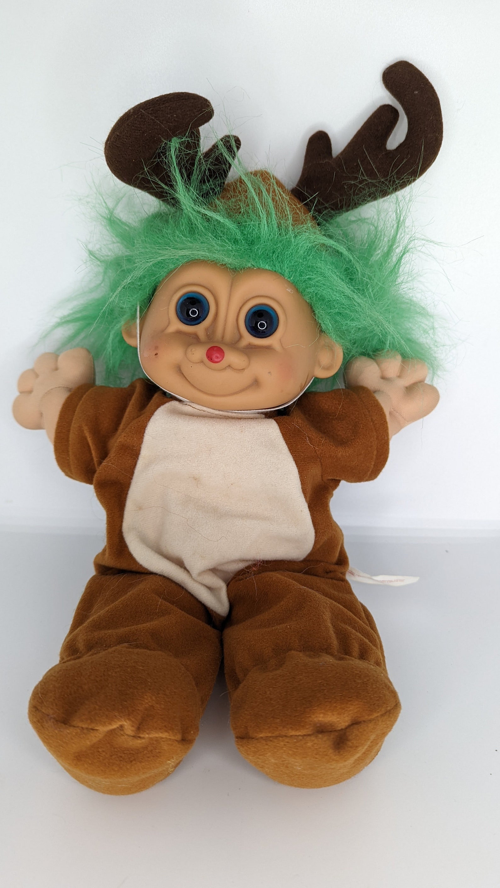 Toy Rudohlph Rudolph Toy Russ Troll Doll Russ Plush Christmas Reindeer Rudolph - Etsy