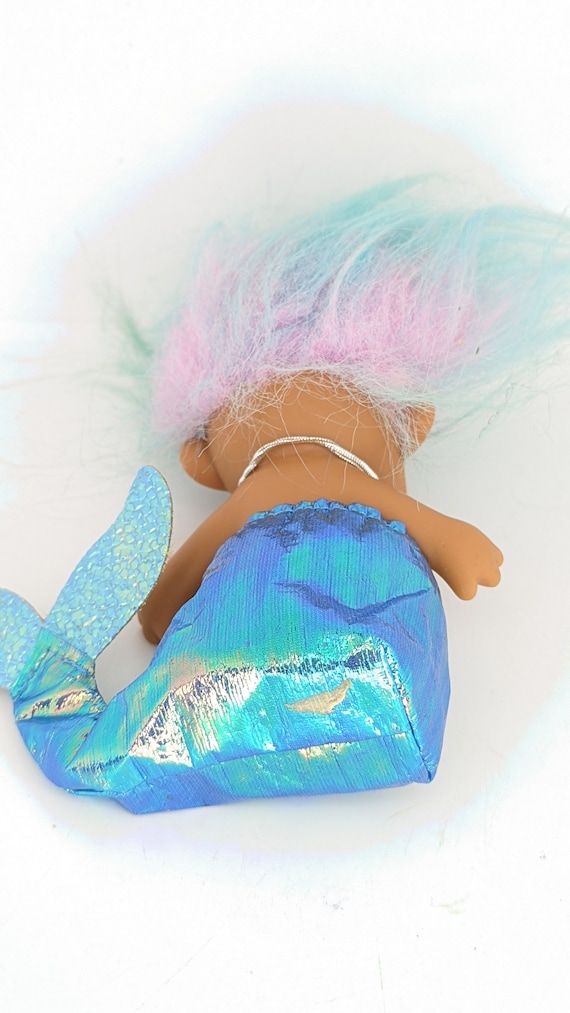 人魚トロール人形 5インチ ヴィンテージ レトロ ラス - Etsy 日本