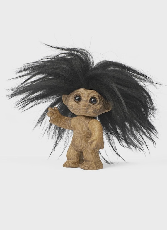 Dam Troll Doll WOOD OAK 6