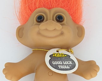✅ 特大 レア 35cm ビンテージトロール 安心のメルカリ便 ヴィンテージ トロール人形 TROLL フィギュア - メルカリ