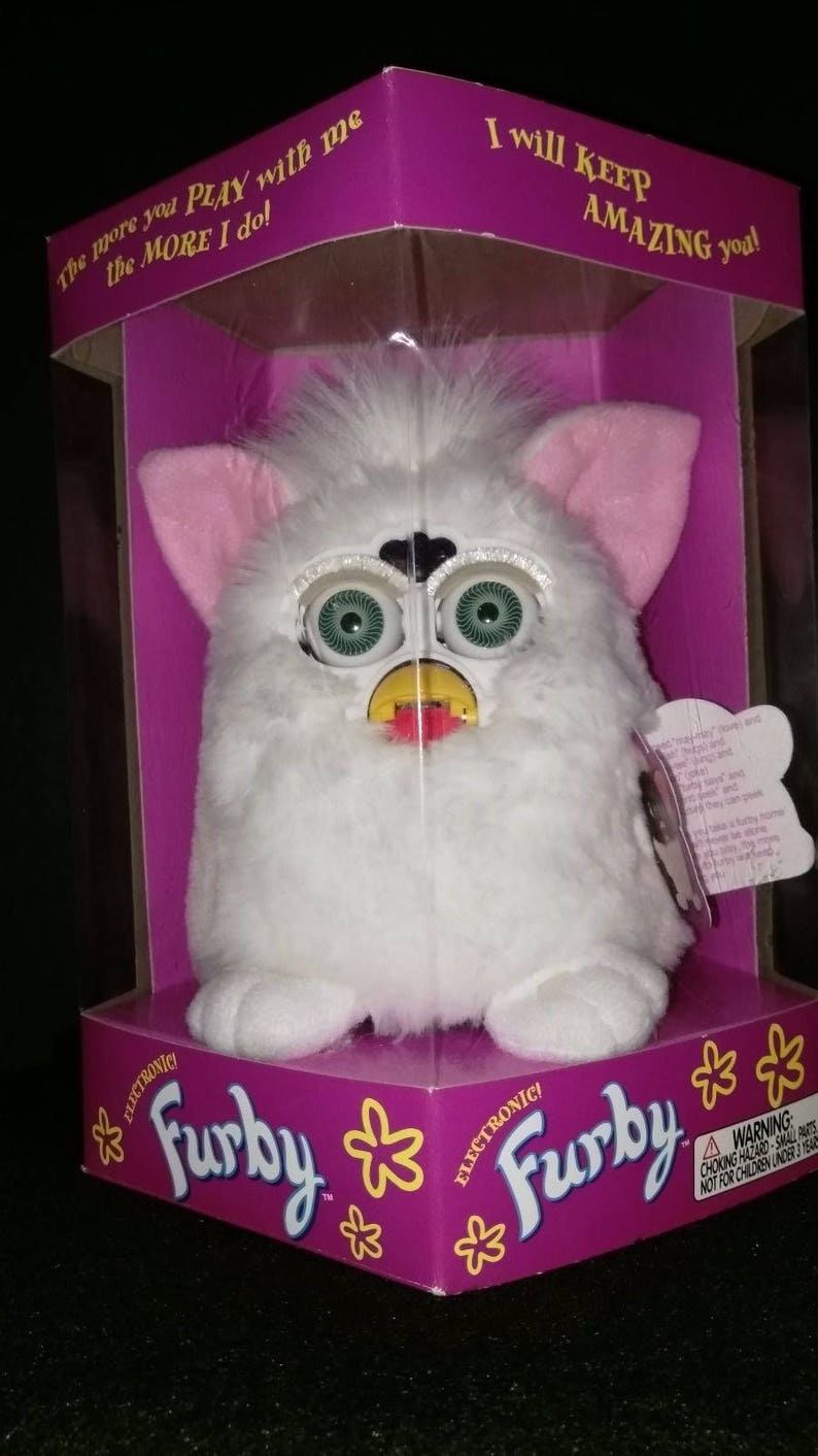1998 New In Box Furby Hasbro Tiger Electronics Battery Operated Animated Vintage Toy image 1