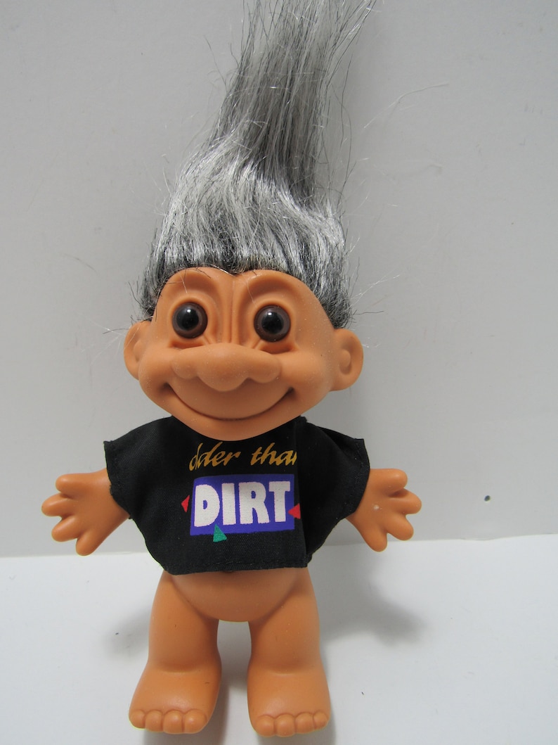 troll doll grey hair