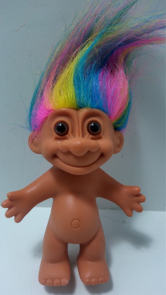 rainbow troll doll