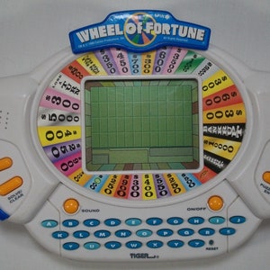 wheel of fortune electronic game