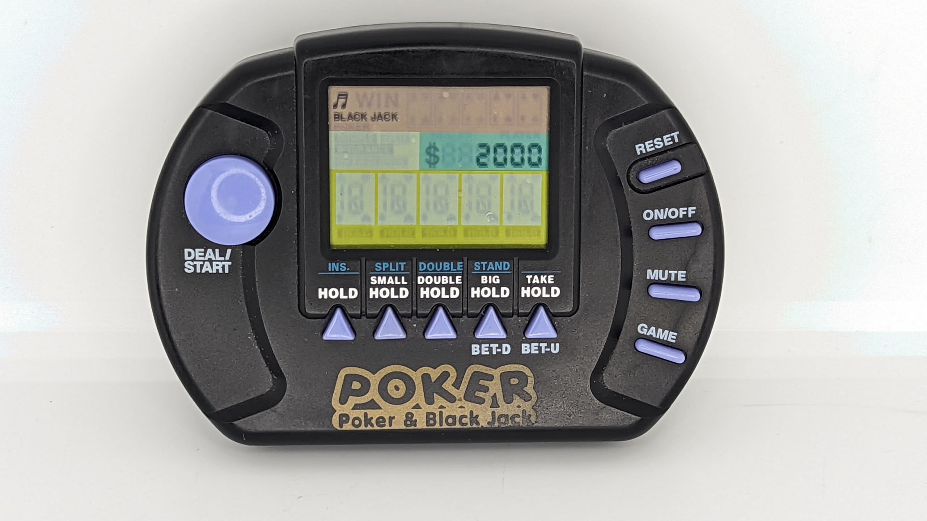 Classic Blackjack Spiele Black Jack Handheld Electronic Game Poker