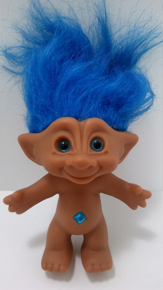 troll blue hair