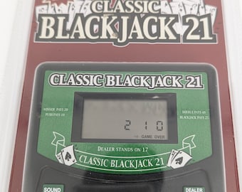 ブラックジャック 21 ハンドヘルドゲーム 電子電池式 1999年 - Etsy 日本