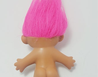 トロール人形 裸 ヌード ラス ヴィンテージ ピンク髪 - Etsy 日本