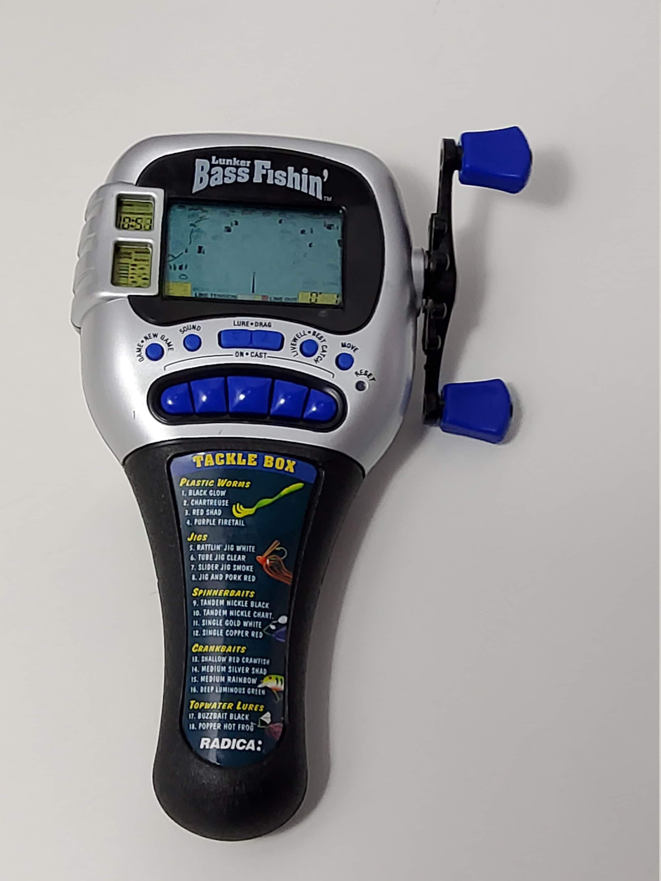 RADICA SPORT BASS Fishin' Fishing Handheld Electronic Game - 2000