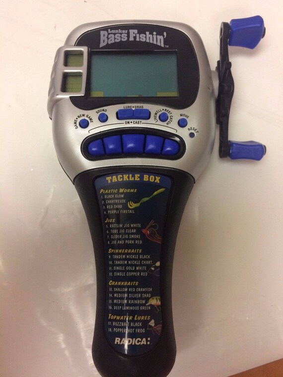 handheld electronic fishing game