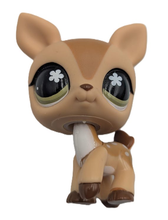 Buy Authentic Littlest Pet Shop Bambi 634 Deer LPS 2004 Online in