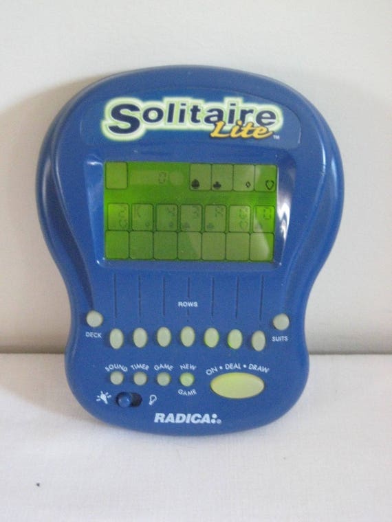 handheld solitaire game