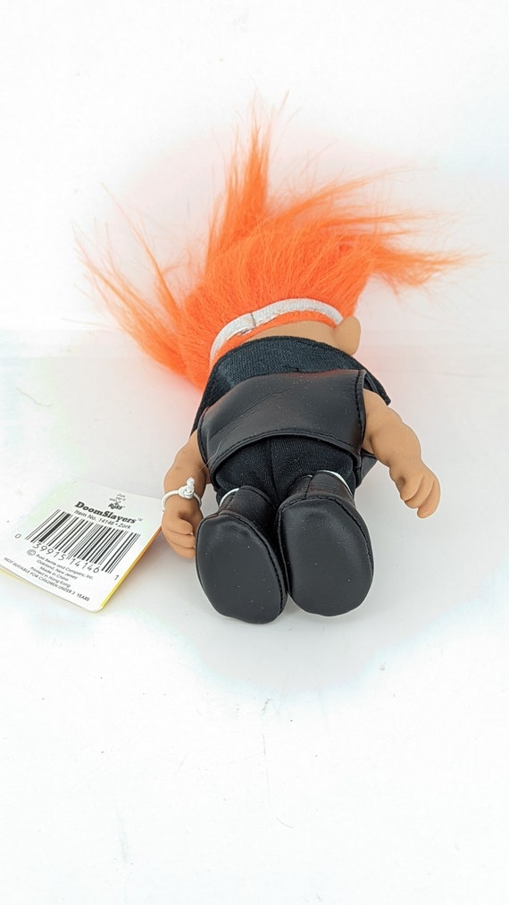 Troll Doll Orange Hair Zork Russ Doom Slayer 5 Inches New - Etsy