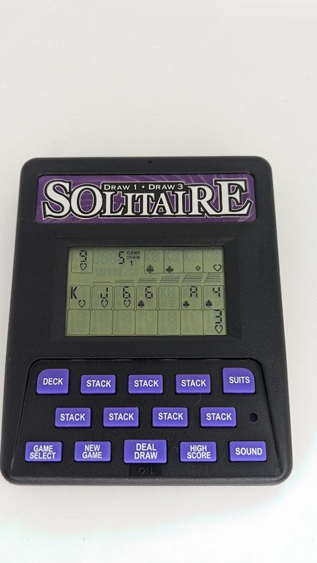 Solitaire Handheld Game - Etsy