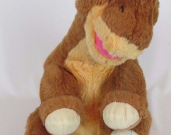 Vintage Plush Gund little foot Dinosaur stuffed Animal