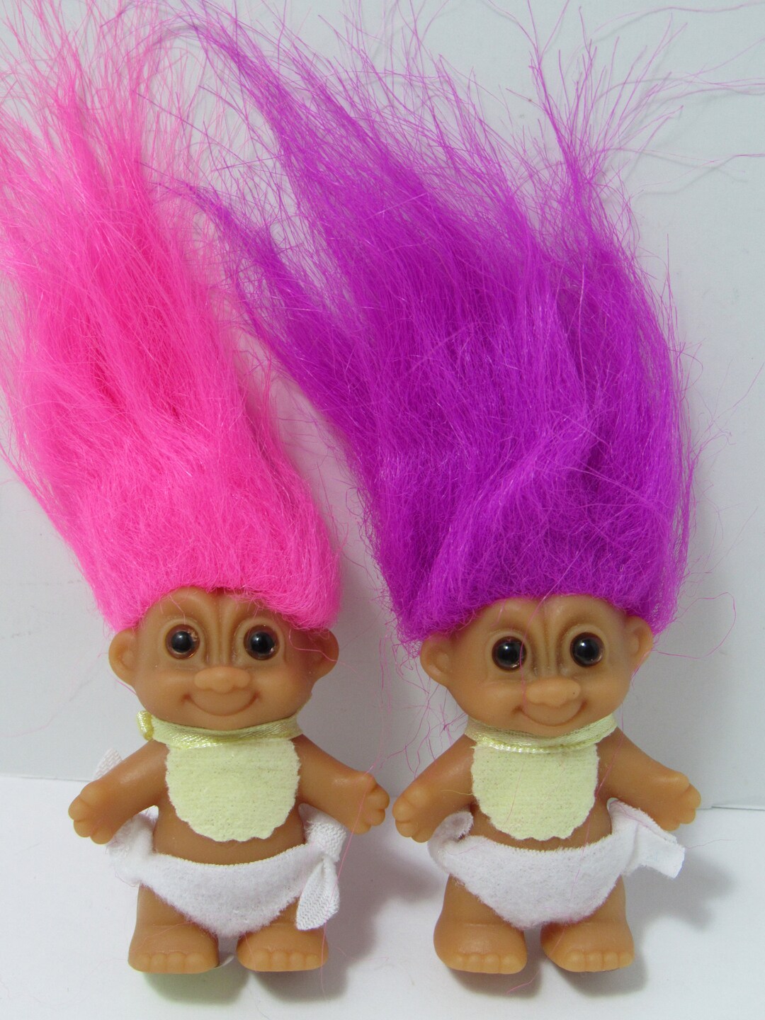 Baby Russ Troll Doll New Lot Bibs Diapers Vintage - Etsy