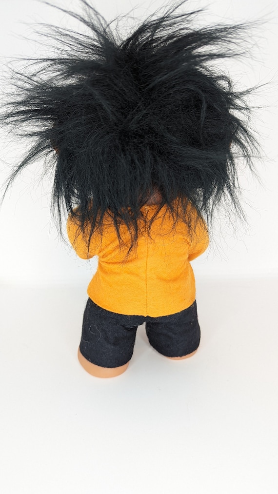 Troll Doll Dam 8 Inch Collectible Black Hair - Etsy Canada