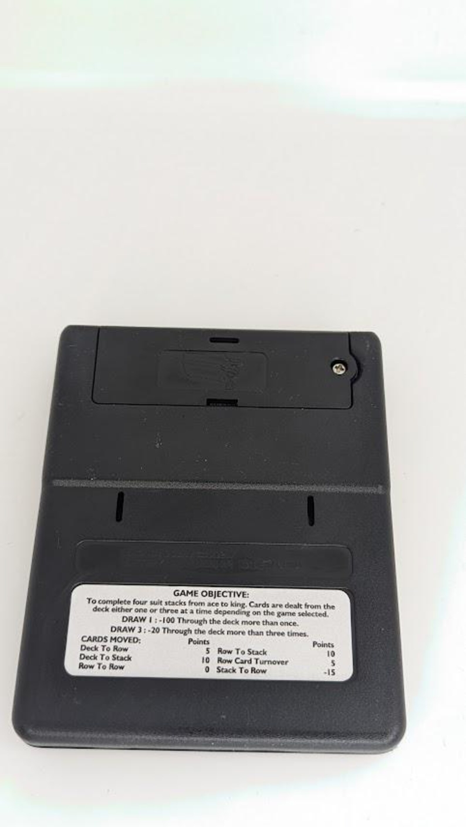 Solitaire Handheld Game - Etsy