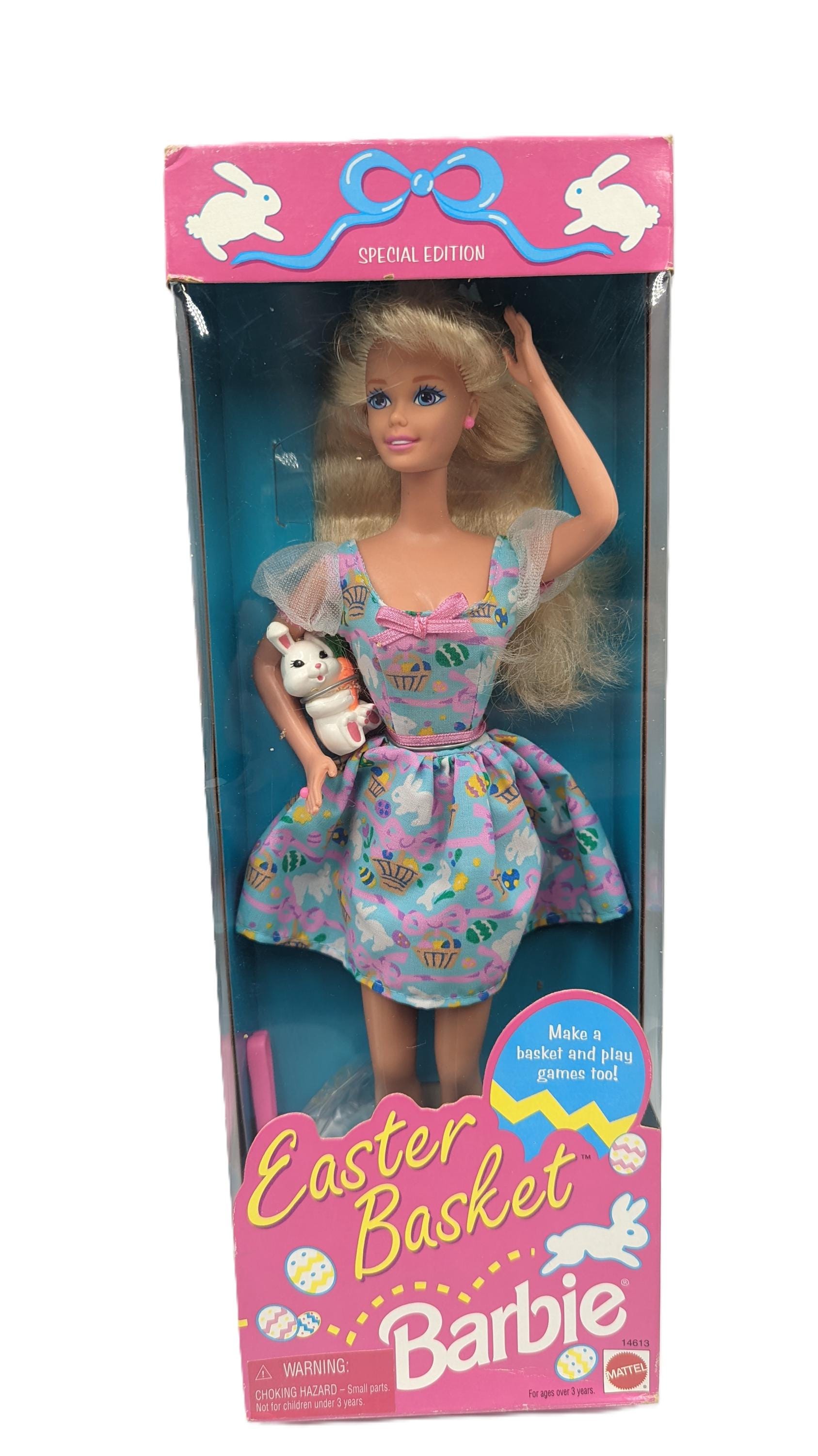 1995 Easter Basket Barbie Special Edition Rare Collectible Vintage