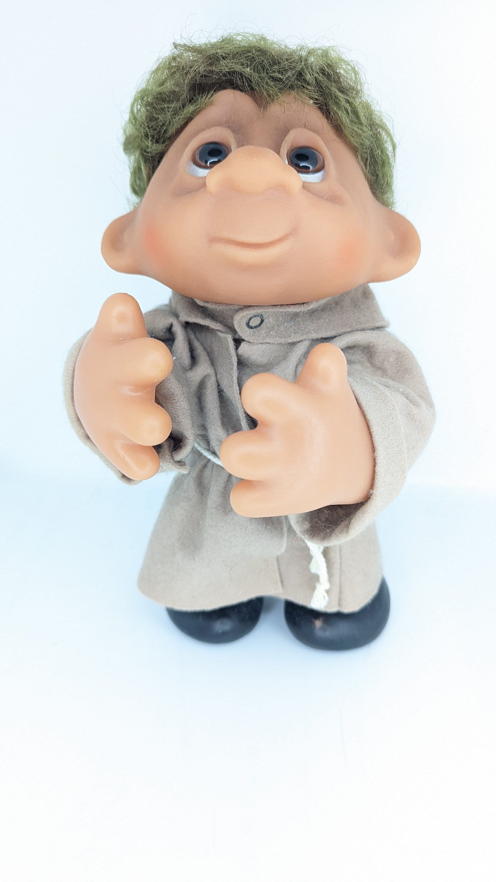 Vintage DAM Troll Doll 9 Inch Norin Monk - Etsy Denmark