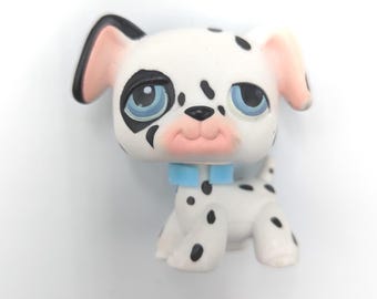 Littlest Pet Shop 44 perros dálmatas blancos y negros LPS