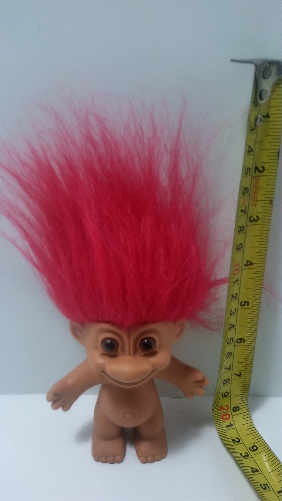 red headed troll doll