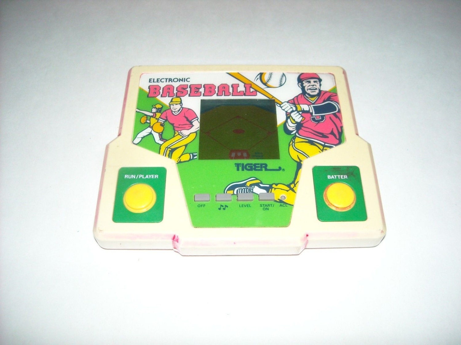 Tiger Electronics Baseball 1987 Hand Held Game Vintage Retro LCD
