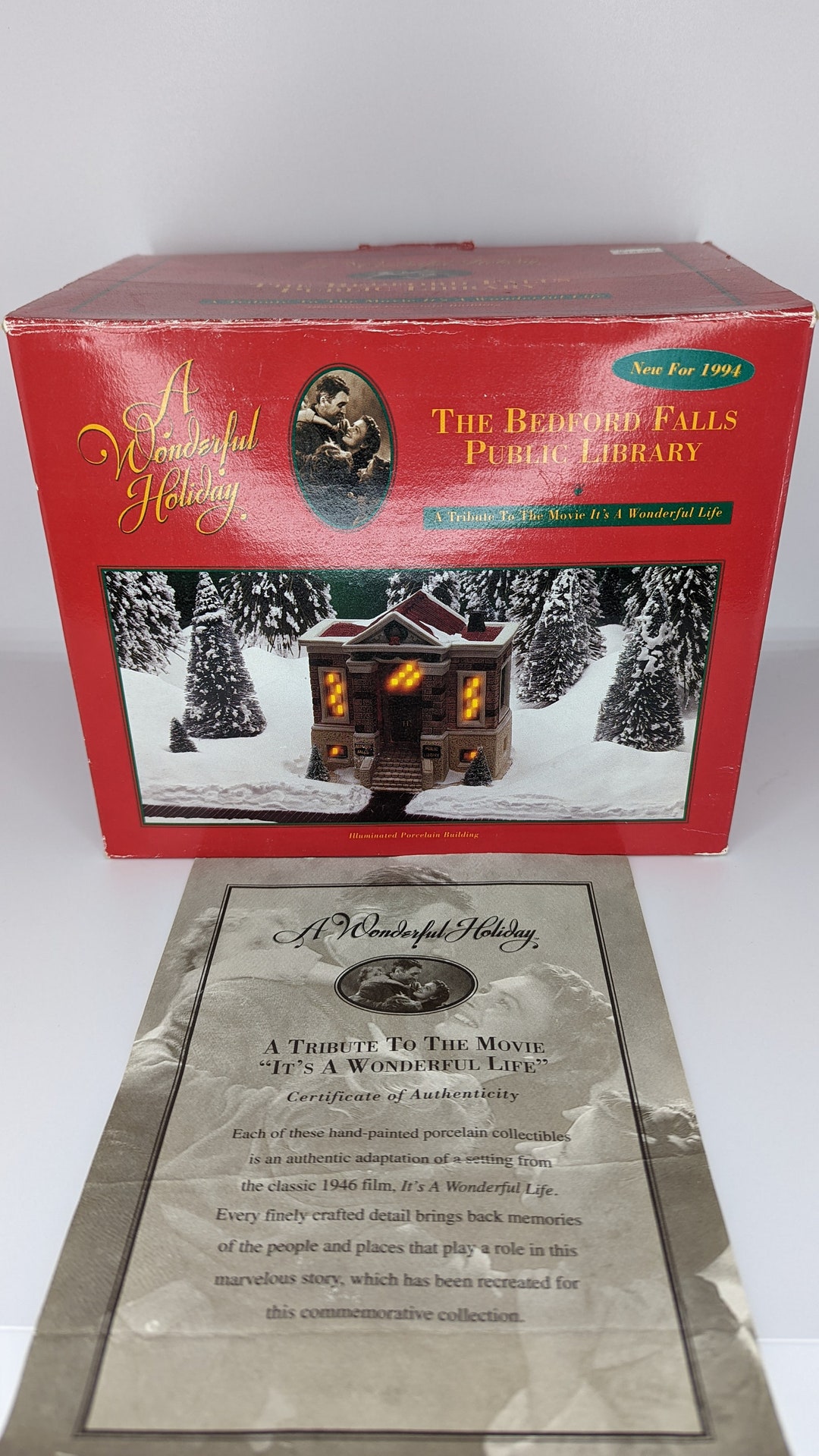 It's A Wonderful Life Christmas Village 