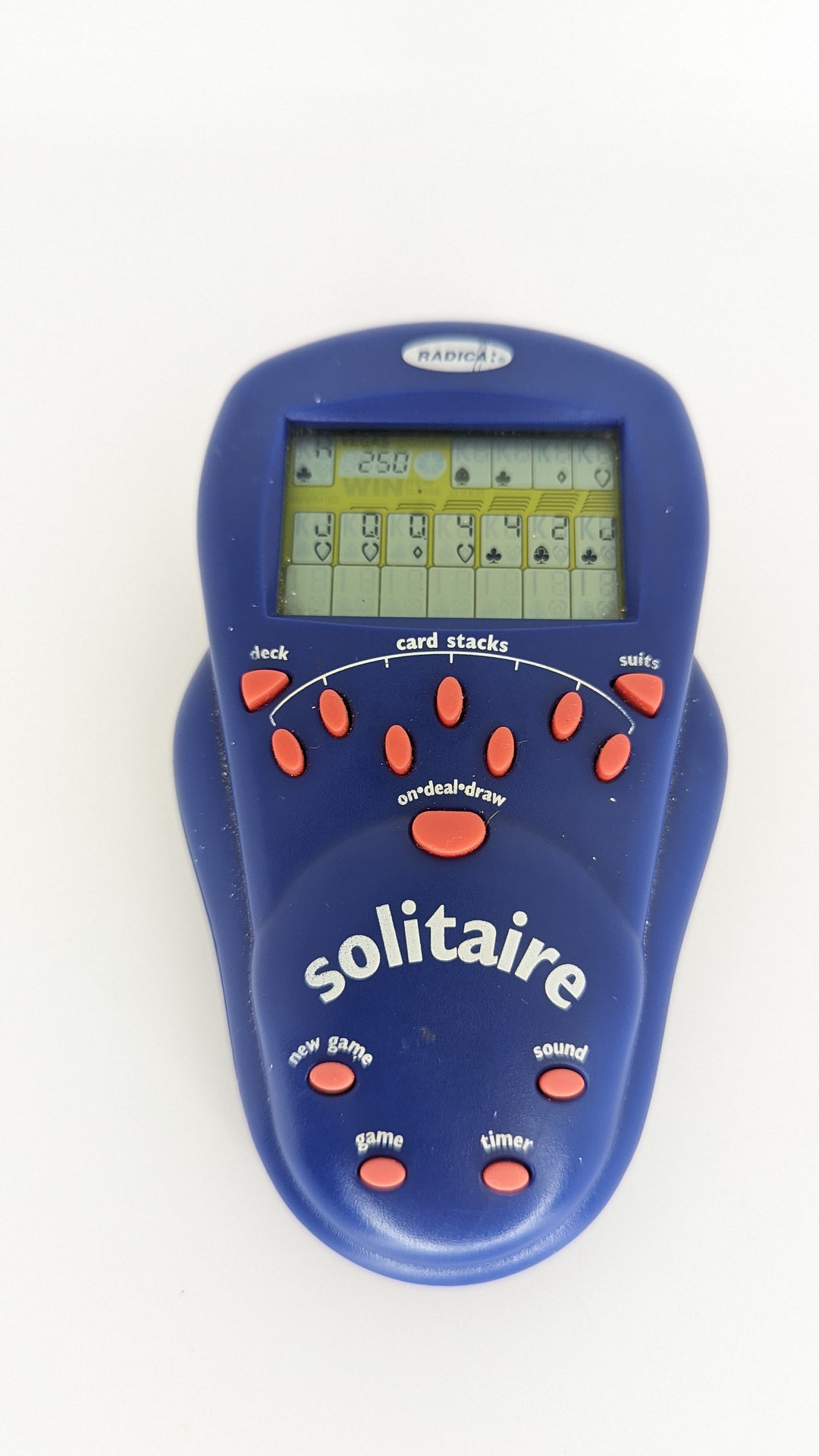 Solitaire Radica Handheld Game 2000 Etsy