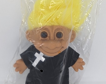 Troll Doll vintage Retro new Factory Bag Rare Russ