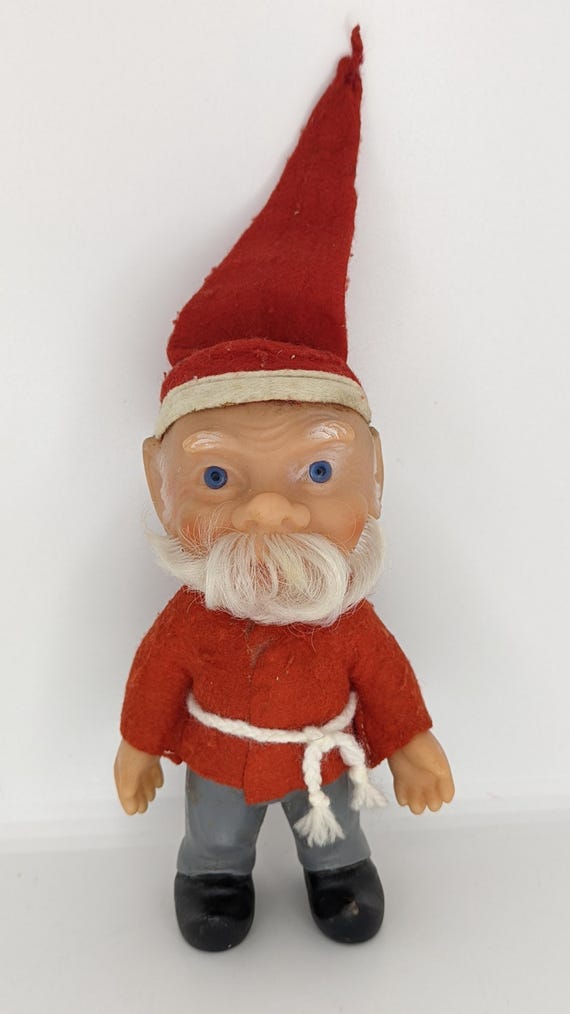 Vintage Elf TROLL Doll Denmark Reisler 1/2