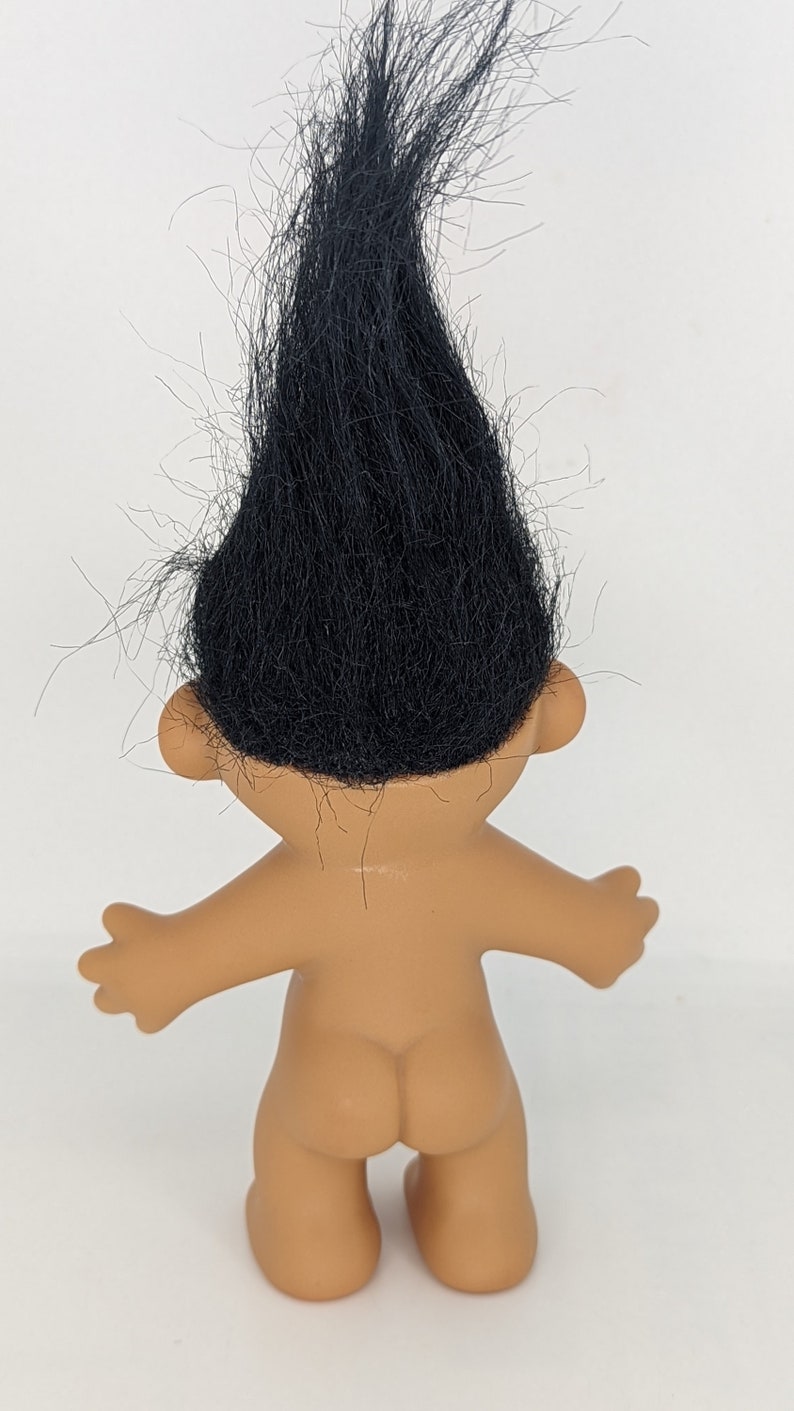 Russ Troll Dolls Vintage Retro Crazy Wild Hair Black Hair Etsy Canada