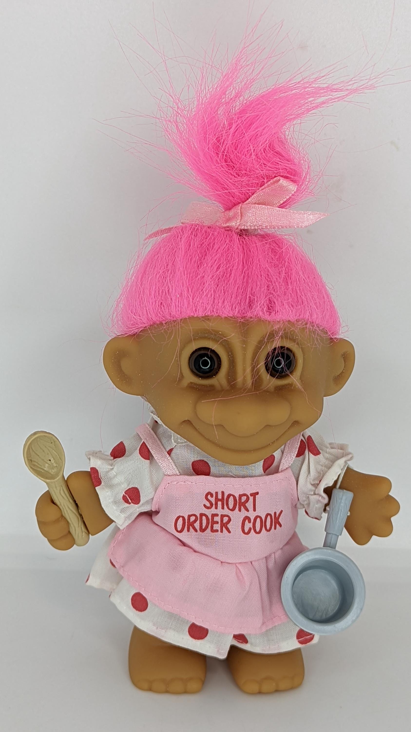 Russ Troll Doll Lot Vintage Retro Nostalgic Short Order Cook