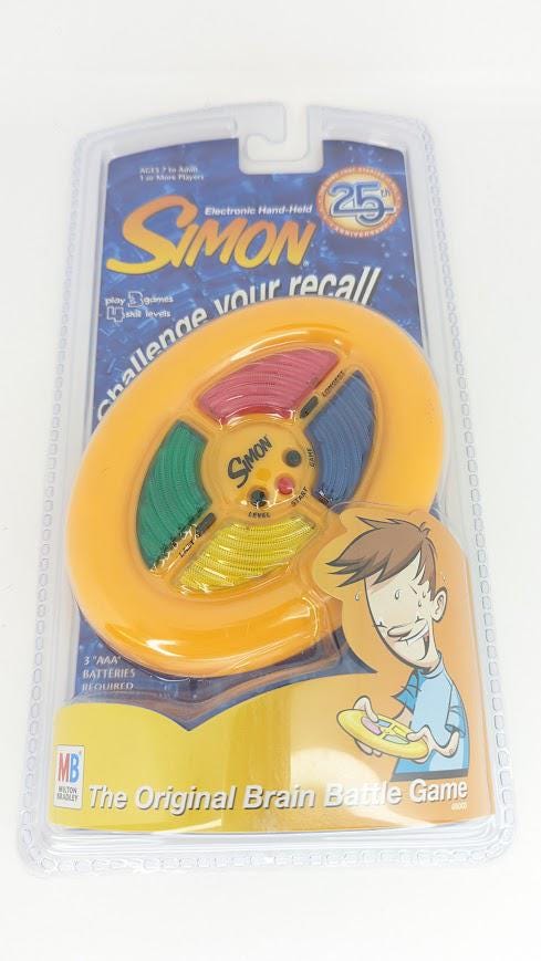 jeu électronique vintage Simon Pocket jeu électronique vintage Simon Pocket