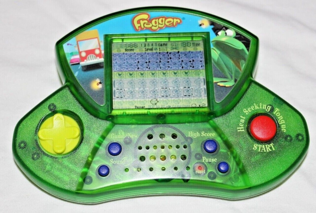 Vintage Frogger Handheld Electronic Video Game Etsy