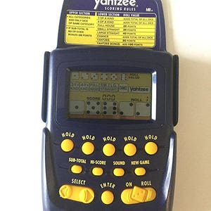 1995年 モンテカルロ ヤッツィー 携帯型ビデオゲーム 電子電池式