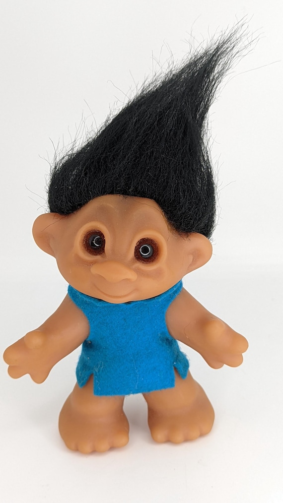 ヴィンテージ DAM トロール人形 黒髪 デンマーク プレイメイト - Etsy 日本